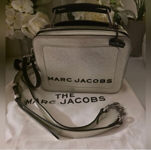 Marc Jacobs Silver Crossbody Bag